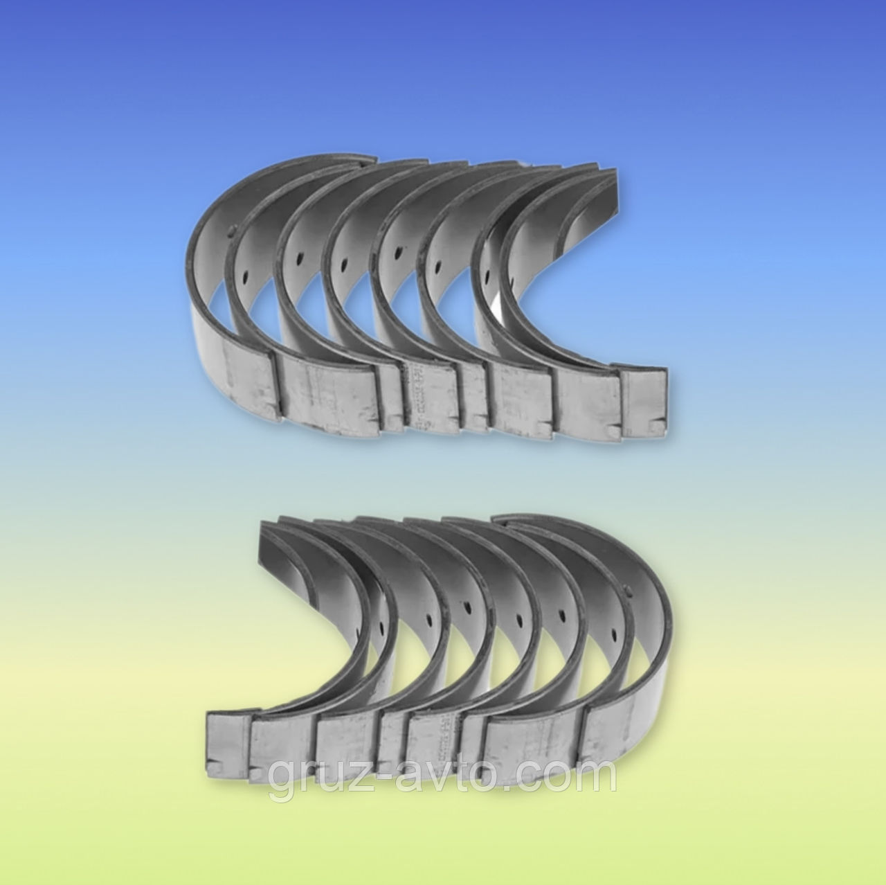 Вкладиші шатунні КАМАЗ-740 ремонтні Р2 (79.00 мм) /7405.1004038Р2