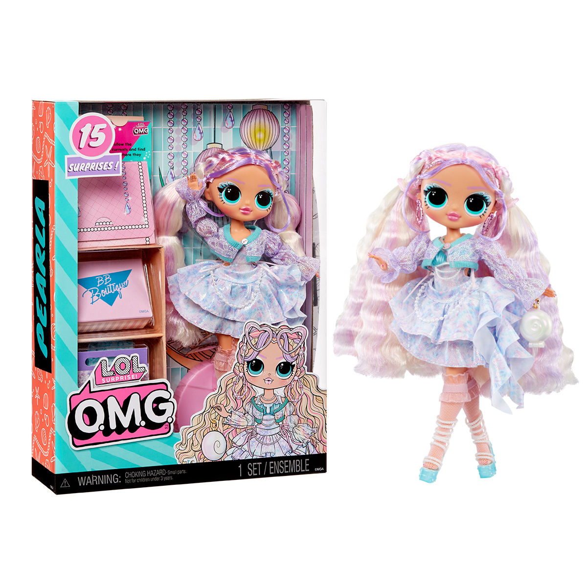 Лялька L.O.L. Surprise O.M.G. S8 Перлинка
