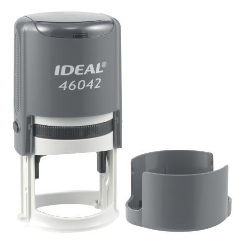 Оснастка для круглої печатки 42 мм, Ideal 46042 сіра