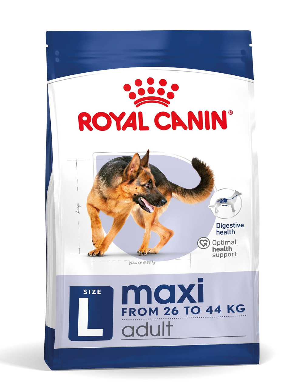 Сухий корм для собак Royal Canin Maxi Adult великих порід від 15 місяців 15 кг - фото 1 - id-p2724437881