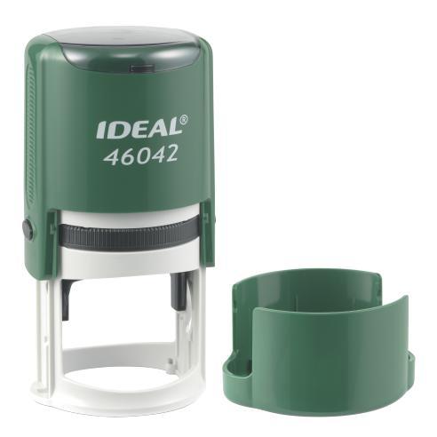 Оснастка автоматична для печатки 42 мм, Ideal 46042 темно-зелена