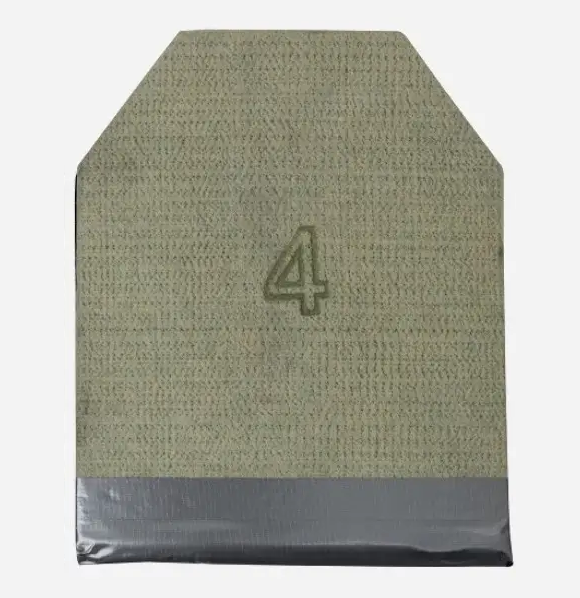 Комплект бронепластин 4-го класу 25х30 Armox 600T 6мм 3.5кг Плити для плитоноски (Сталь)