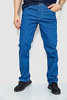 Джинси чоловічі однотонні, колір синій, 244R1941 ch Топ