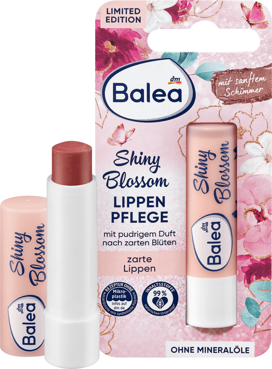 Бальзам для губ Balea (Shiny Blossom) 4.8г
