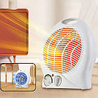 Тепловентилятор 2000Вт, 2 режими, Color Bear NSB-200B1 / Обігрівач електричний / Електрообігрівач, фото 2