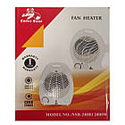 Тепловентилятор 2000Вт, 2 режими, Color Bear NSB-200B1 / Обігрівач електричний / Електрообігрівач, фото 6