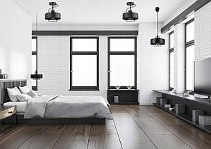 Стельова люстра металева чорна LOFT EDISON, фото 5