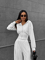 Жіночий спортивний велюровий костюм SM/LXL Сірий, Чорний, Рожевий, Білий