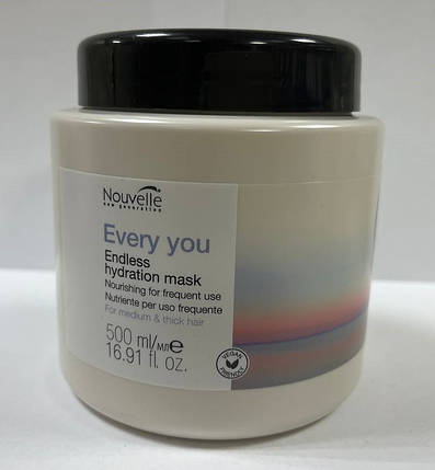 Маска для зволоження нормального волосся Nouvelle Endless Hydration Mask 500 мл, фото 1
