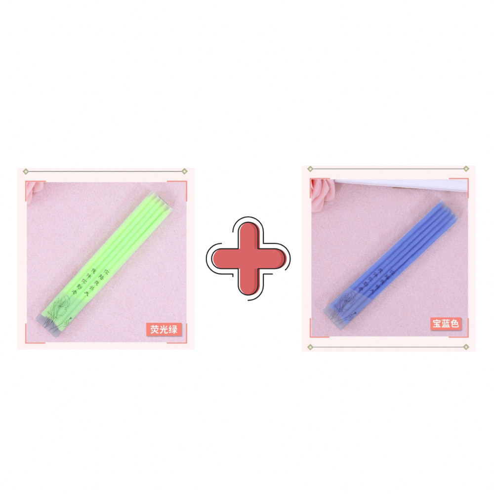 Свічки для торта 1+1 колір салатовий + синій, фото 1