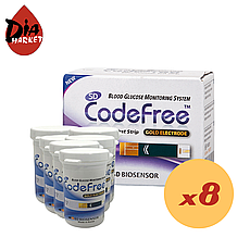 Тест-смужки SD CodeFree 400 шт. в 16 флаконах по 25 шт. в пакованні