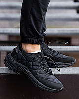 Чоловічі утеплені термо кросівки Merrell єврозима, чорні зимові кросівки Мерел, чоловіче зимове термо взуття