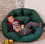 Безкаркасні крісла матрац 2 в 1 оустер, Кріслотрансформер, Безкаркасні меблі вдома, Крісло футон, фото 3