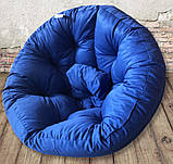 Безкаркасні крісла матрац 2 в 1 оустер, Кріслотрансформер, Безкаркасні меблі вдома, Крісло футон, фото 2