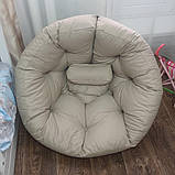 Безкаркасні крісла матрац 2 в 1 оустер, Кріслотрансформер, Безкаркасні меблі вдома, Крісло футон, фото 6