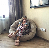 Безкаркасні крісла матрац 2 в 1 оустер, Кріслотрансформер, Безкаркасні меблі вдома, Крісло футон, фото 9