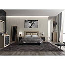 Шафа розпашна для одягу Гербор Сара SZF4D Дуб сонома + Антрацит (GRB-1448), фото 3