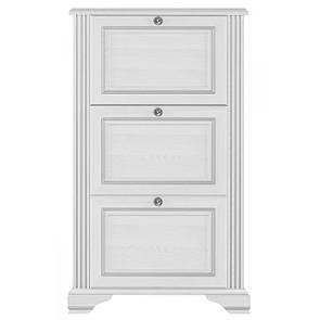 Тумба для взуття Гербор Вайт 3D Ясен сніжний + Сосна срібна (GRB-1339)