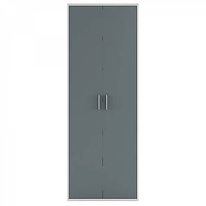 Шафа розпашна Гербор Кабі SZF 2D/79/220 Попелястий + Антрацит (GRB-1442)