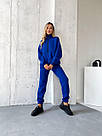 Костюм ЖІНОЧИЙ СПОРТИВНИЙ НА ФЛІСІ ЕЛЕКТРИК SNAKE TEVI 7724 до 62 розміру, фото 5