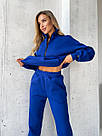 Костюм ЖІНОЧИЙ СПОРТИВНИЙ НА ФЛІСІ ЕЛЕКТРИК SNAKE TEVI 7724 до 62 розміру, фото 6