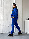 Костюм ЖІНОЧИЙ СПОРТИВНИЙ НА ФЛІСІ ЕЛЕКТРИК SNAKE TEVI 7724 до 62 розміру, фото 7