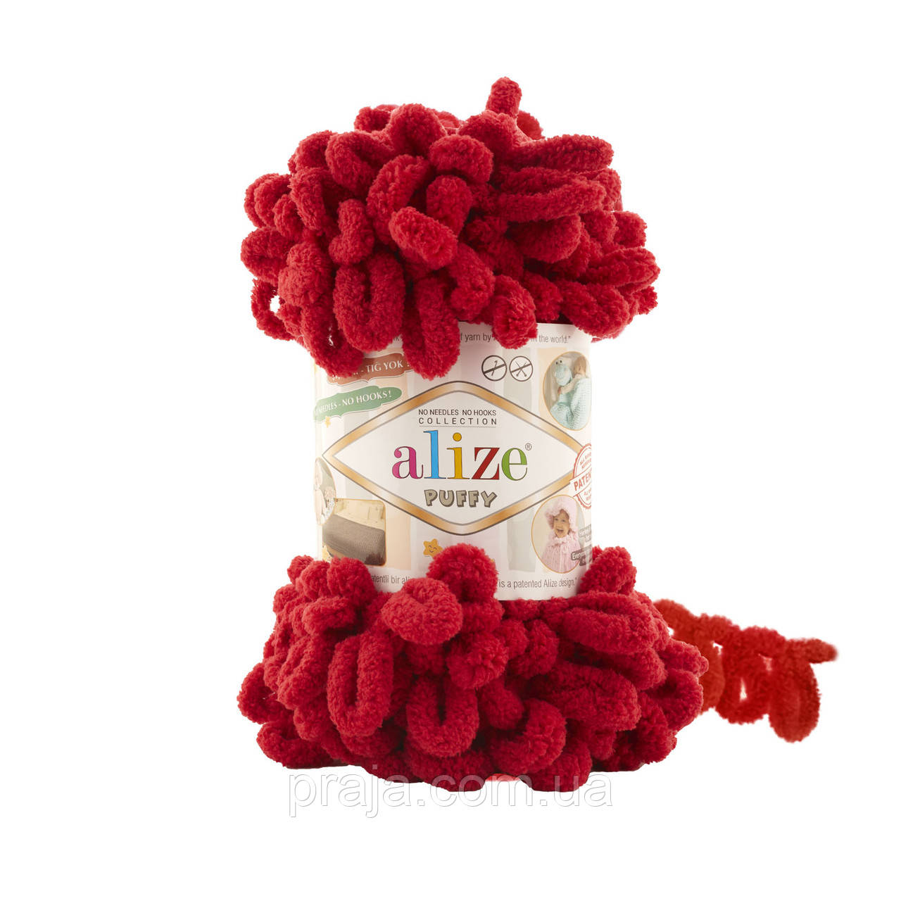 Пряжа Alize puffy 106 (Пуффі Алізе) велика петелька