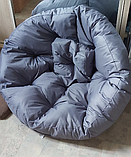 Крісло-трансформер 2в1, Безкаркасне крісло матрац, Велике м'яке крісло футон (кольори можна вибрати), фото 10