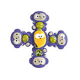 Брязкальце-спінер на присосках 3 штуки в кор 28,7*4,1*13,2см (1157), фото 2