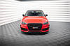 Сплітер Audi S3 8V \ A3 8V S-Line (12-16) тюнінг елерон передніх бамперів (V2), фото 6