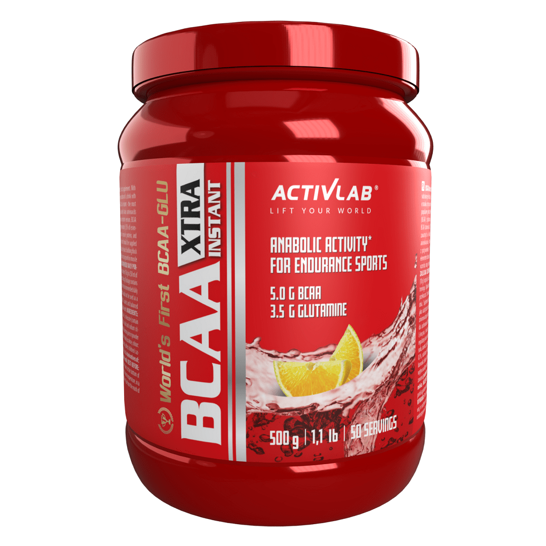 Амінокислоти BCAA XTRA ActivLab - 500 g Lemon