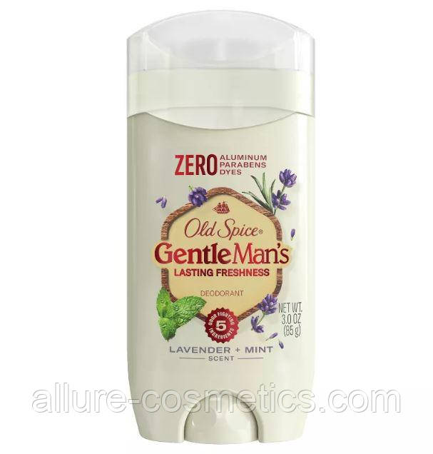 Кремовий дезодорант без алюмінію Old Spice Deodorant Gentleman's Blend Lavender and mint salt 86g (США)