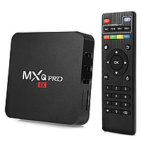 Смарт приставка 2GB/16GB TV Box MXQ PRO 4K + пульт / Цифрова ТВ приставка / Андроїд приставка для телевізора