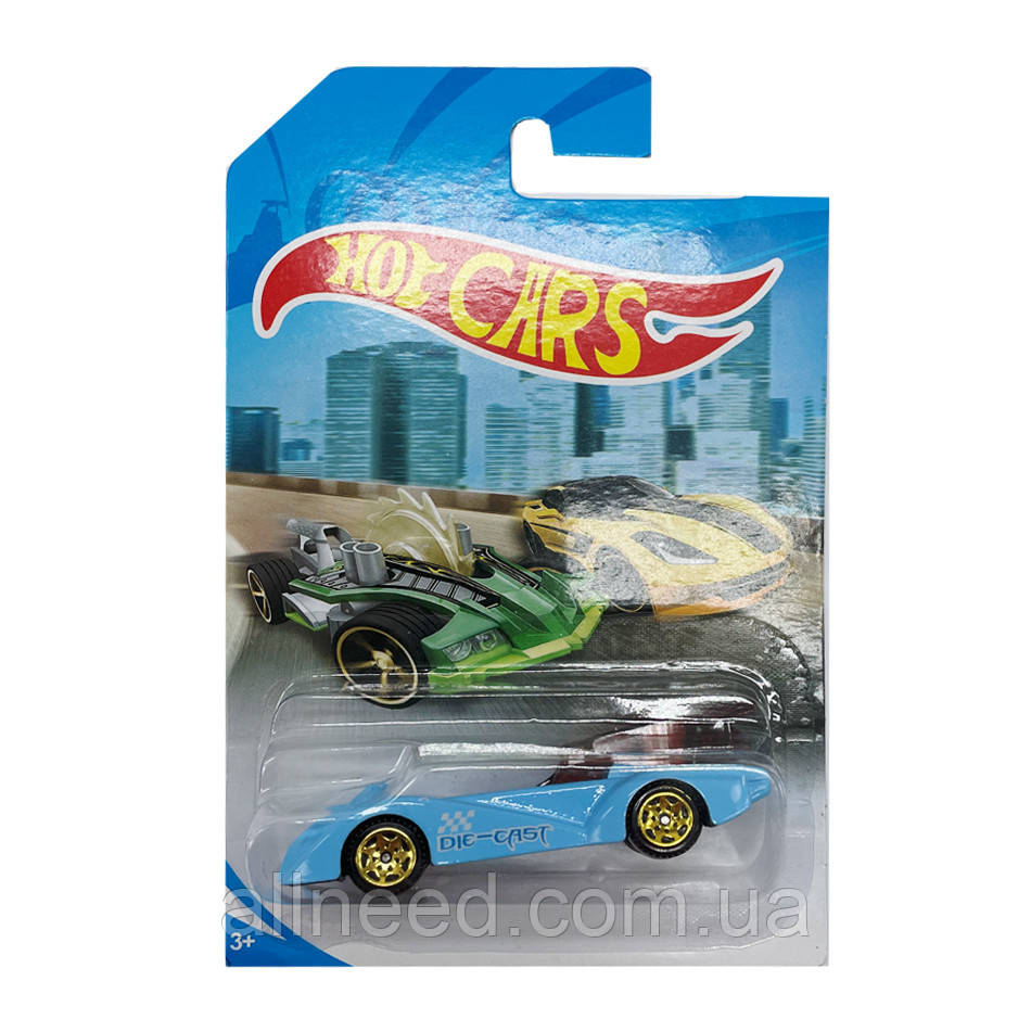 Машинка ігрова металева Hot cars 324-319-3 масштаб 1:64