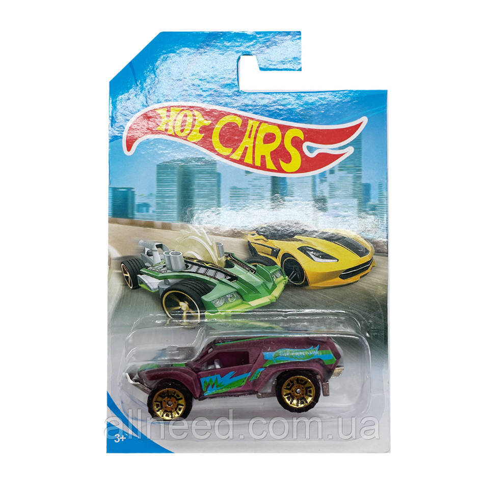 Машинка ігрова металева Hot cars 324-89-3 змінює колір, масштаб 1:64