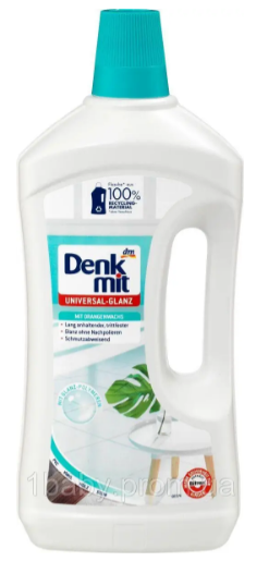 Миючий засіб для підлоги Denkmit Універсальний Блиск 1 л 4066447054897