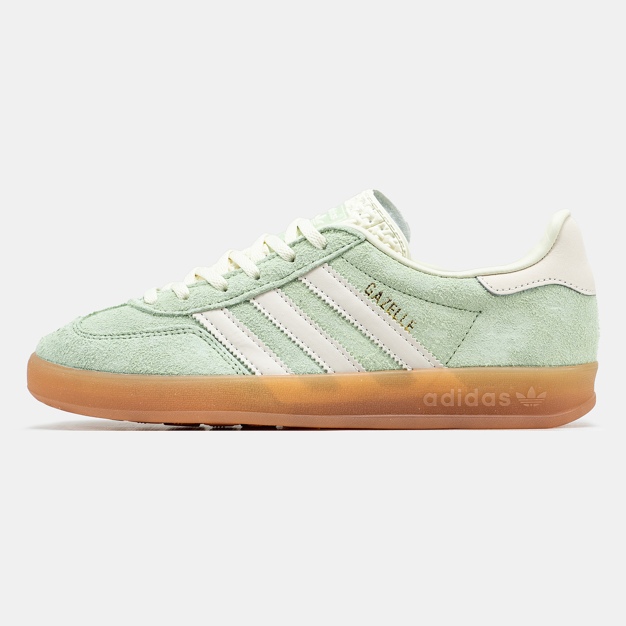 Жіночі Кросівки Adidas Gazelle Indoor Green White / Адідас Газелі Індор