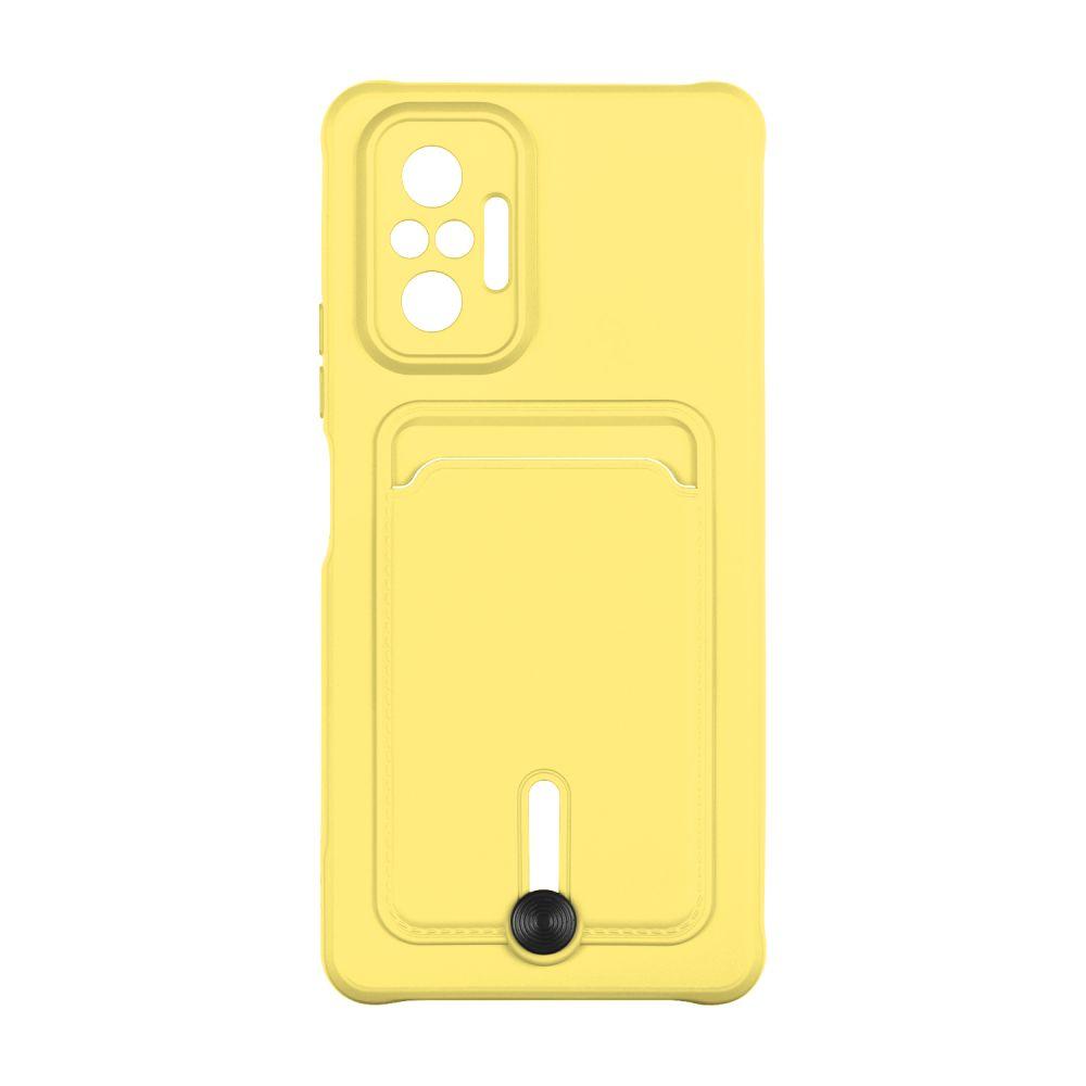 Чохол Epik Colorfull Pocket Card для Xiaomi Redmi Note 10 Pro/10 Pro Max 4G Yellow, фото 1