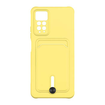 Чохол Epik Colorfull Pocket Card для Xiaomi Redmi Note 11 Pro 4G/5G / 12 Pro 4G Yellow