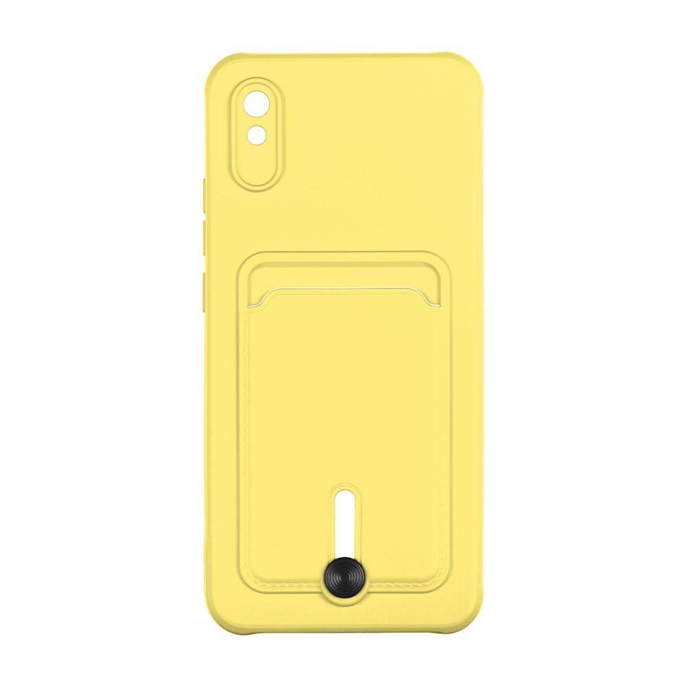 Чохол Epik Colorfull Pocket Card для Xiaomi Redmi 9A Yellow, фото 1