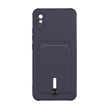 Чохол Epik Colorfull Pocket Card для Xiaomi Redmi 9A Dark blue