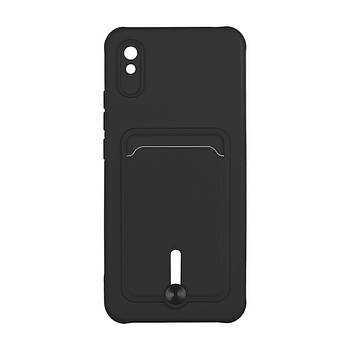 Чохол Epik Colorfull Pocket Card для Xiaomi Redmi 9A Black