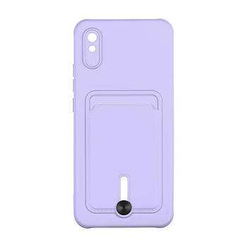 Чохол Epik Colorfull Pocket Card для Xiaomi Redmi 9A Elegant purple