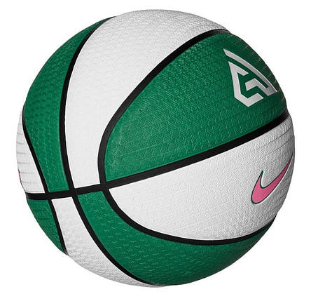 М'яч баскетбольний спортивний ігровий м'яч Nike Playground 8P 2.0 G Antetokounmpo Deflated, розмір №7, фото 3