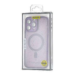 Чохол Splatter with MagSafe iPhone 14 Pro Max Purple, фото 3