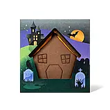 Набір для створення пряного будиночка Halloween Pre-Built Haunted House Favorite Day 174 г, фото 4