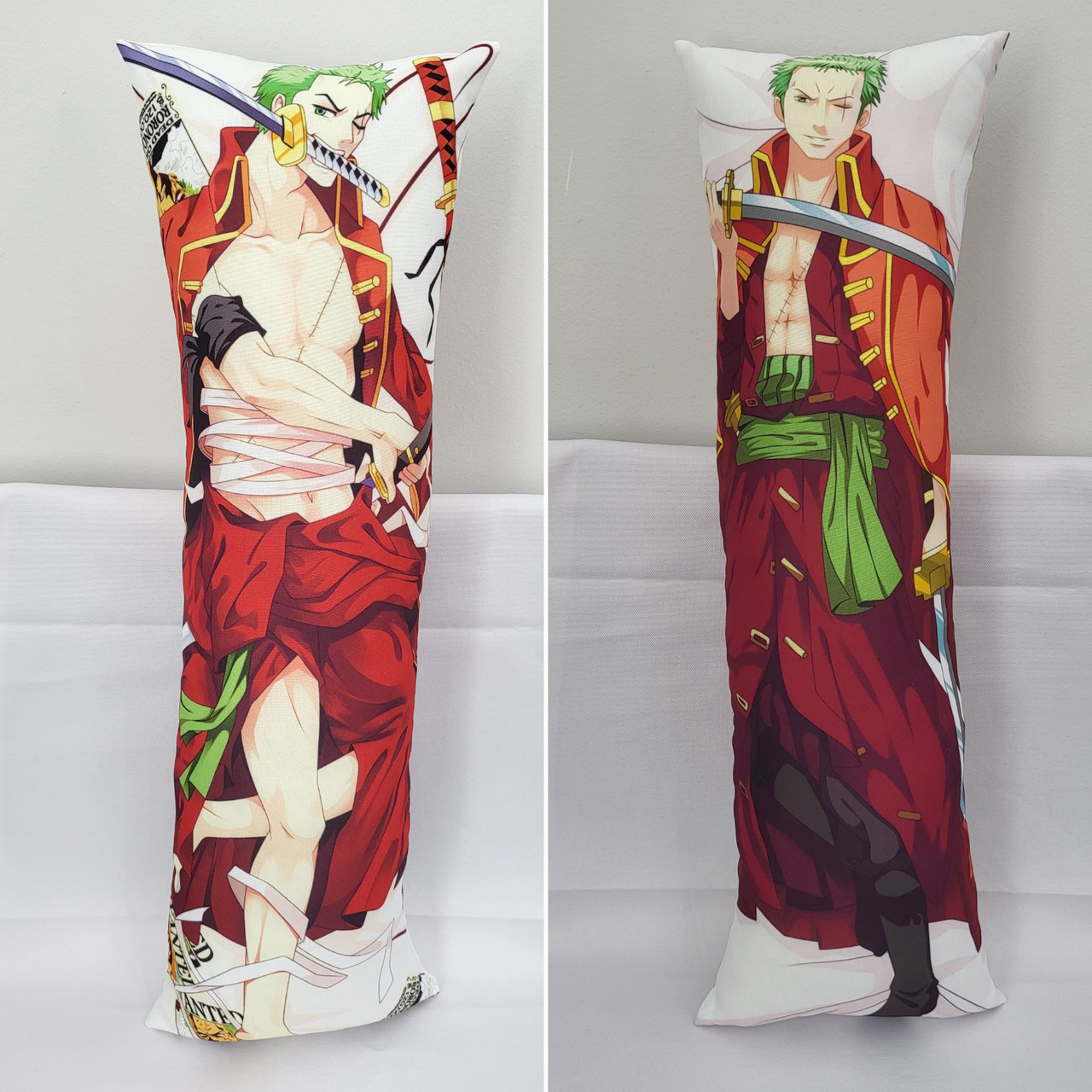 Дакімакура (міні) One Piece - Ророноа Зоро (54см х 18см) / Roronoa Zoro |  Аніме подушка