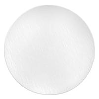 Тарілка "Симфонія" 23 см, кругла, колір білий
