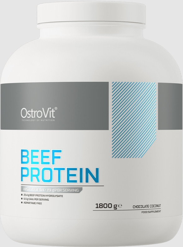 Яловичий протеїн OstroVit BEEF Protein 1,8 kg шоколад- кокос