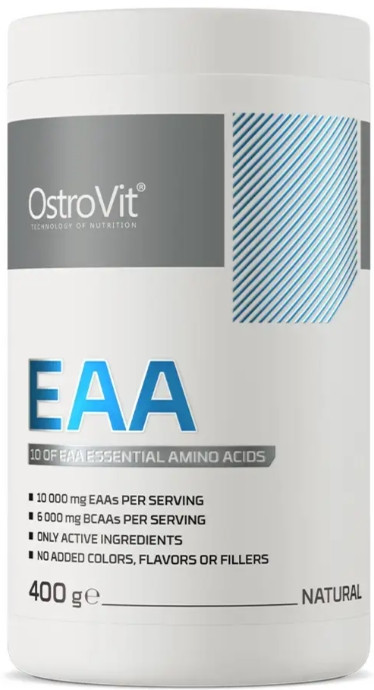 Амінокислоти незамінні OstroVit EAA 400 g без смаку
